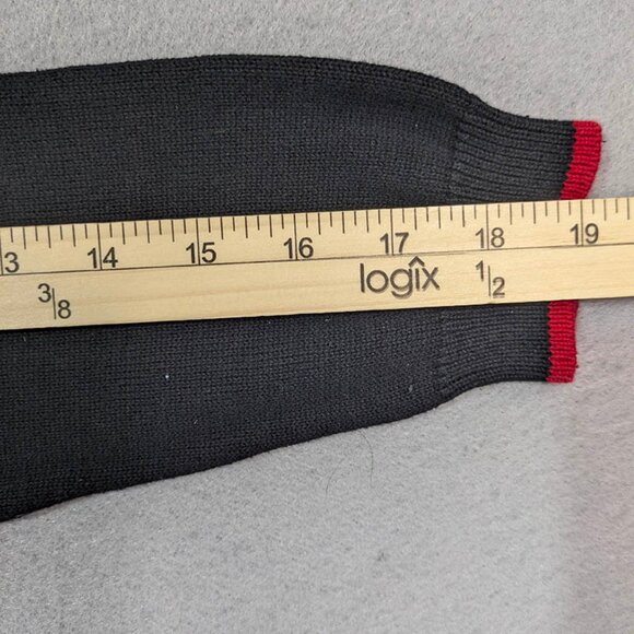 Hannah Andersson Sweater Girls 8 Black Argyle Preppy Old Money Academia School - Picture 7 of 10